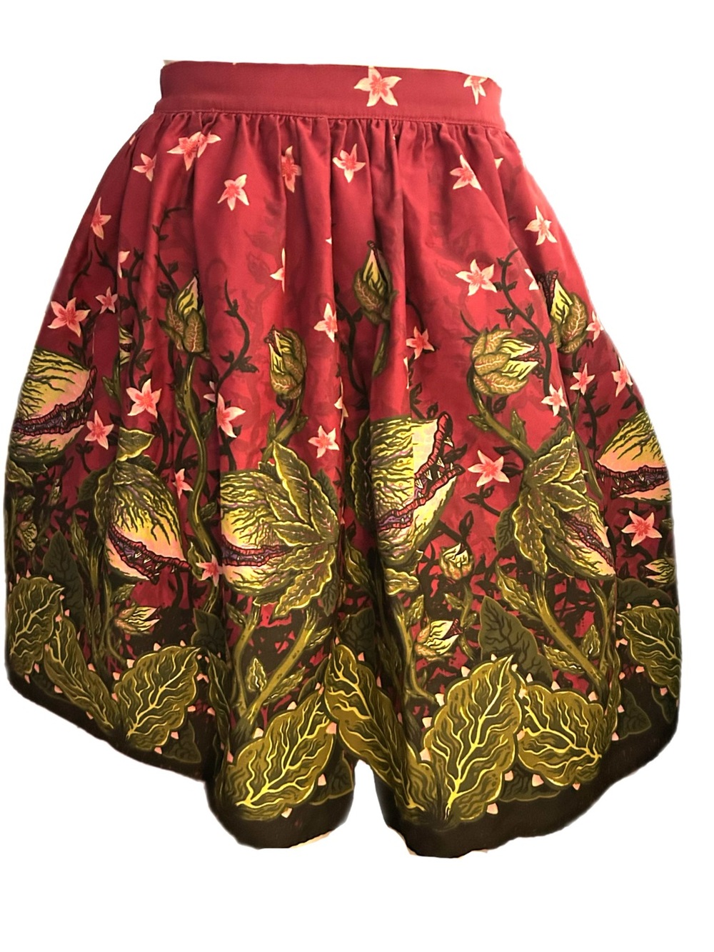 Vixen Micheline Pitt Tropical Terror Maneater Skirt Size 2X